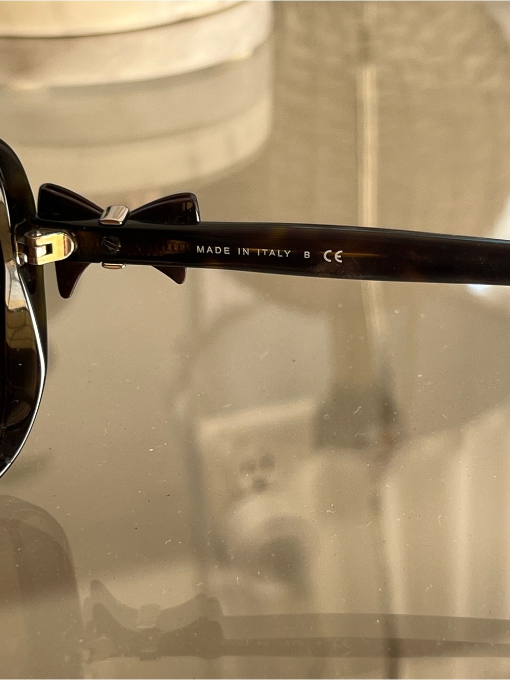 CHANEL CC Bow Tortoiseshell Sunglasses Brown Gradient Lenses - Picture 10 of 16